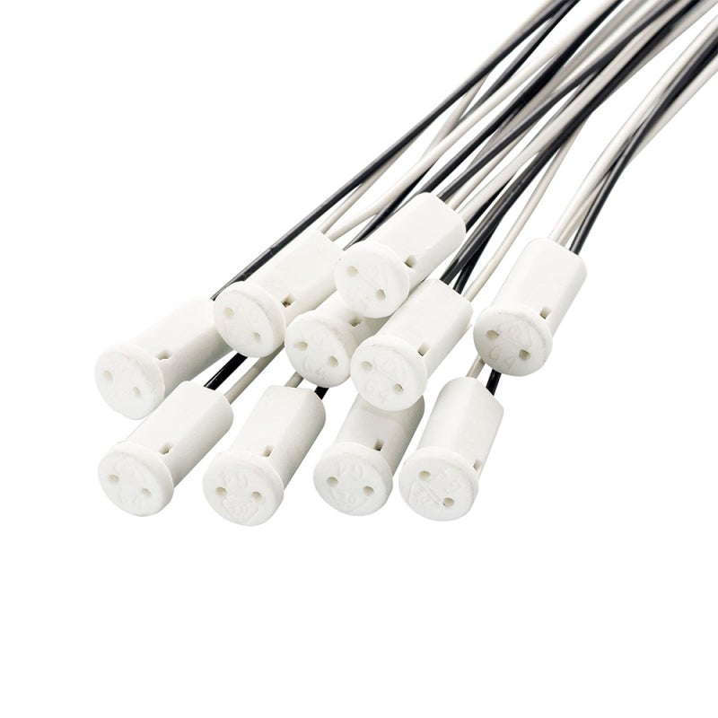 Lot de 10 connecteurs spéciaux G4 (culot G4, douille G4, tête en ...