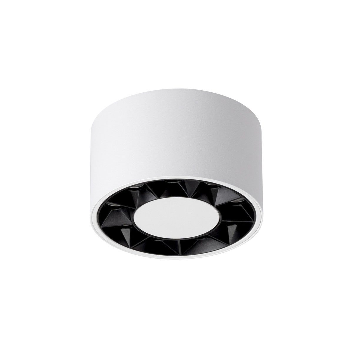 Reflektor sufitowy spot natynkowy okrągły Dio biały LED 10W 4000K 1199lm wym: 5,7 x 10 x 10 cm aluminium Sollux Lighting