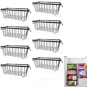 QINERSAW CASSETTI FRIGORIFERO Salvaspazio Contenitore per Frigorifero a Scompars EUR 29,21