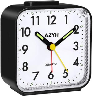 Sveglia Sveglia analogica retrò vintage, piccolo orologio super silenzioso senza ticchettio, funzionamento a batteria, design semplice, for soggiorno, camera da letto, comodino, scrivania Sveglia Digi