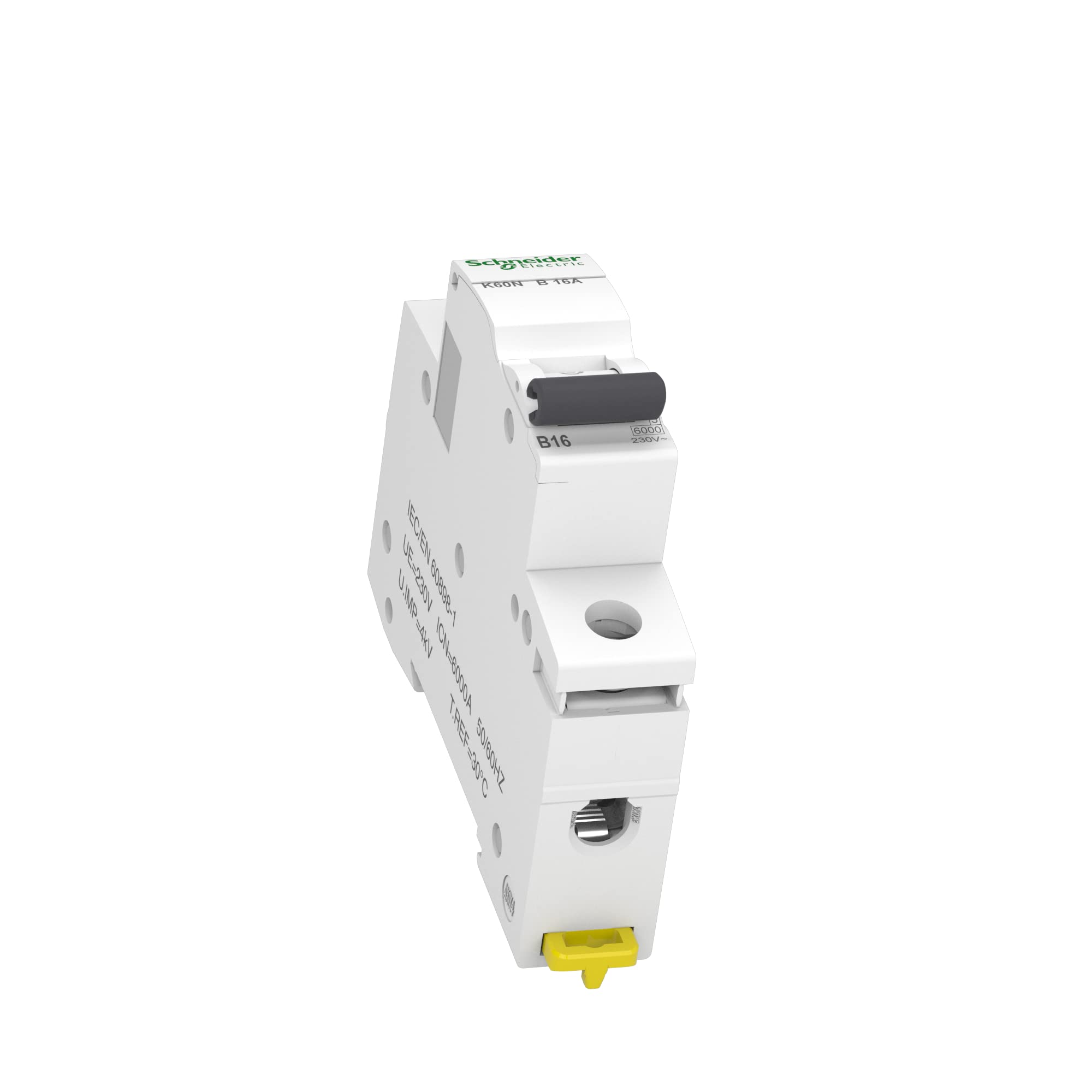 IXTRIMA Interruptor Magnetotérmico Automático, 2P, 6 A, 220 V, 6 KA, Bipolar MCB 2P C6