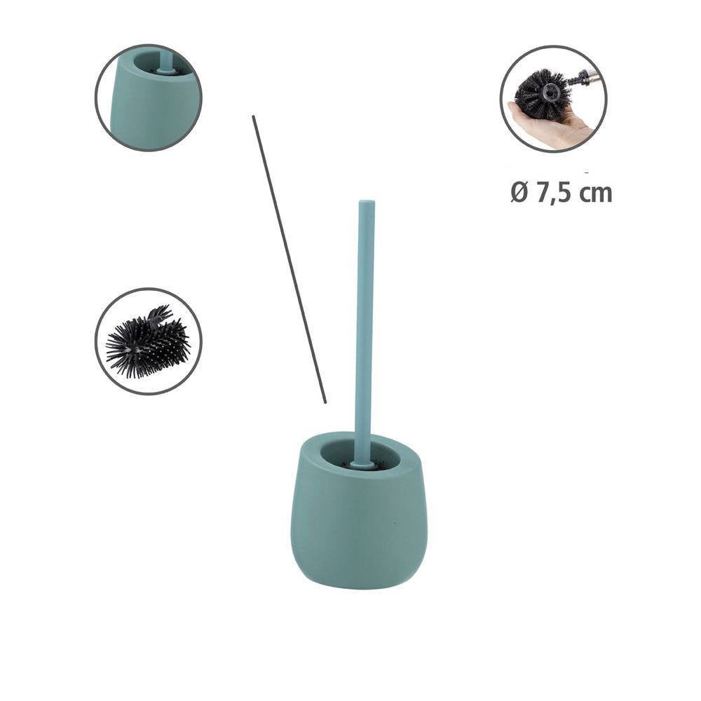 Brosse WC bleu gris Badi - 3
