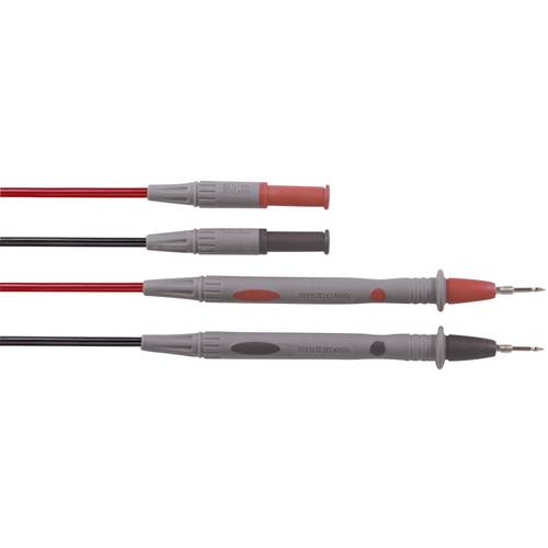 Set De Cordons De Mesure De Sécurité VOLTCRAFT MS-2 - Prises Banane Mâle 4 Mm, Noir Et Rouge