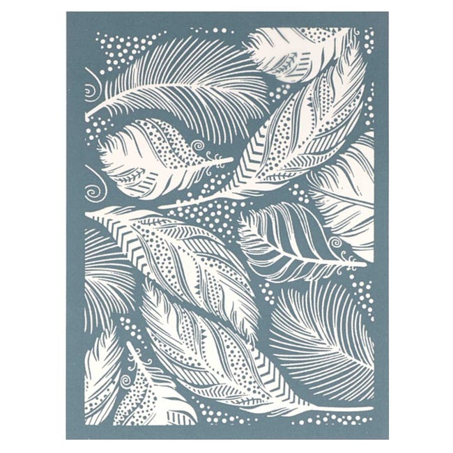 KEOKER Stencil Per Serigrafia Per Argilla Polimerica - Set Da 6 Pezzi, 14,5x9,1 Cm, Riutilizzabili, Per Creare Orecchini E Gioielli In Argilla