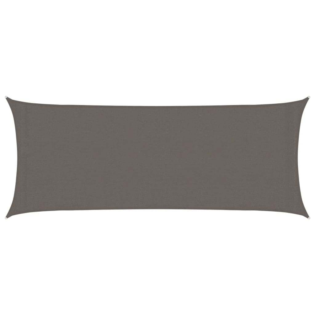 Vela Parasole 160 g/m² Antracite 2x4,5 m in HDPE vidaXL - 2