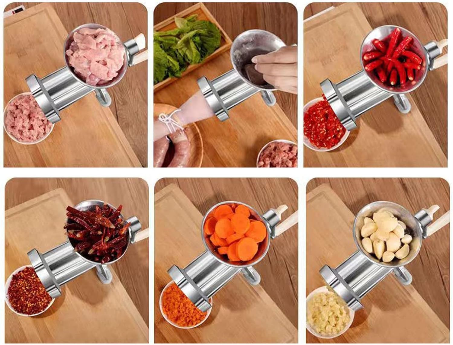 Tritacarne Manuale Tipo 10 In Ghisa – Qualità Professionale Per Macinare Carne Fresca