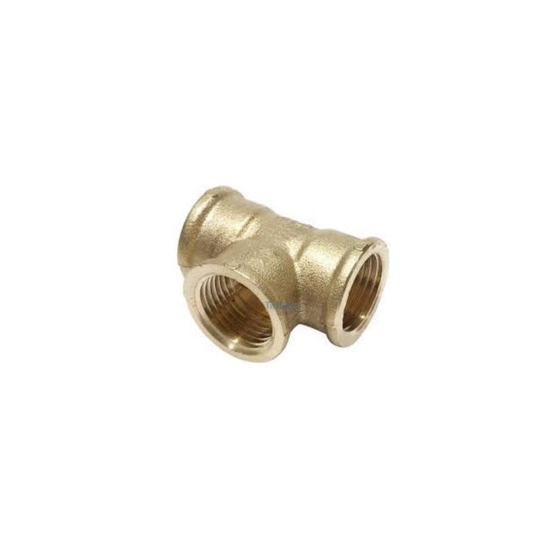 Raccordi for tubi a T in acciaio 3 pezzi Raccordo for tubi in ottone a 3