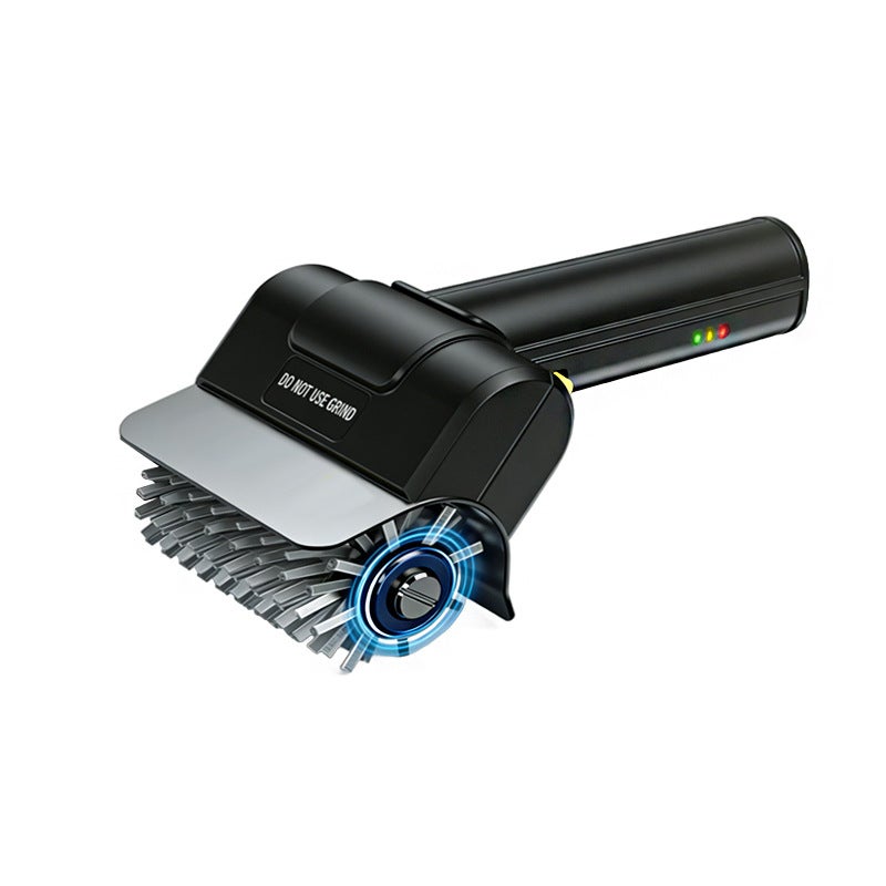 Brosse de nettoyage pour barbecue, deux têtes de brosse, brosse de nettoyage pour barbecue sans fil et rechargeable avec lumière. - 9