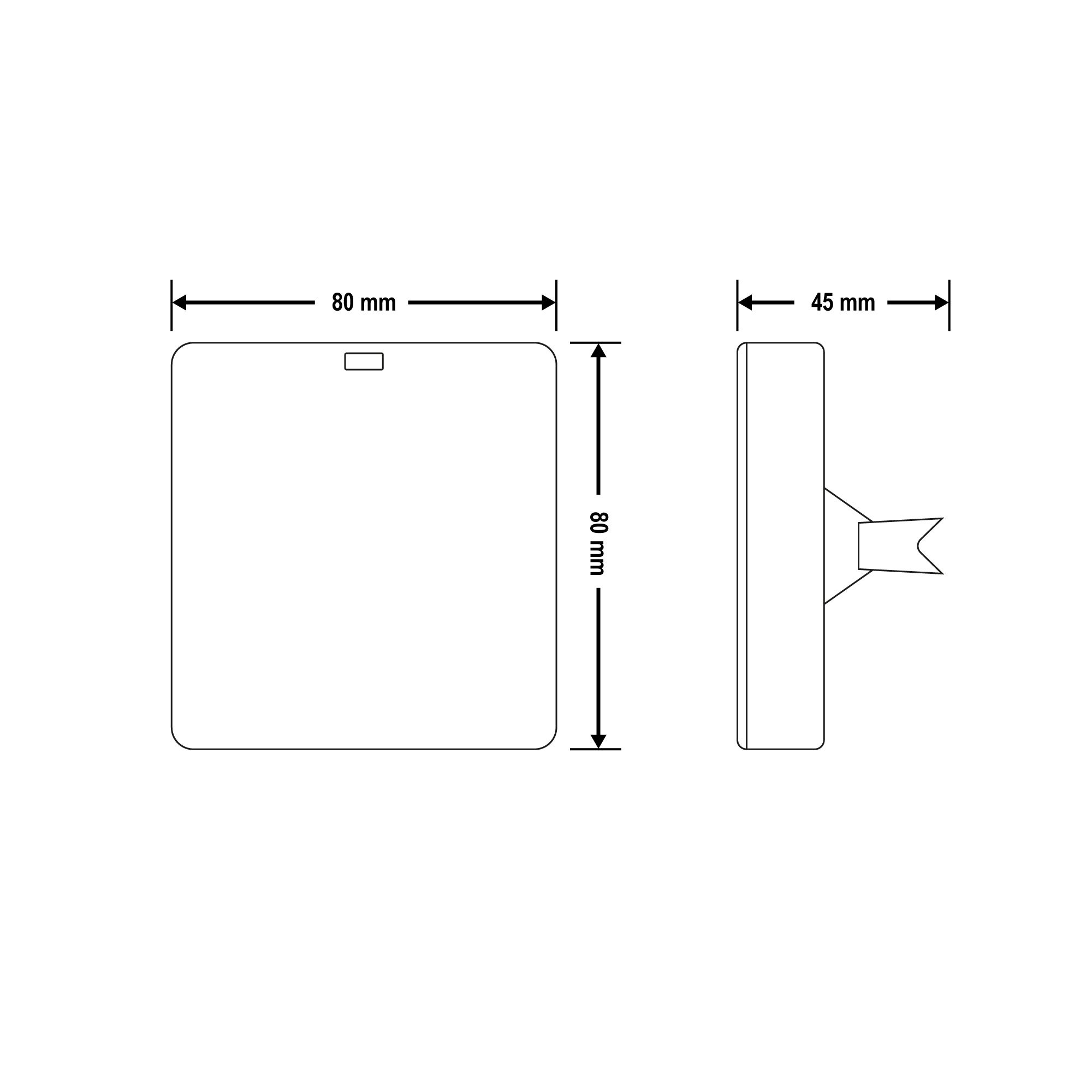 Puszka podtynkowa przyłączeniowa do AGD 80x80x45mm IP20 z zaciskami biała EDO - 6