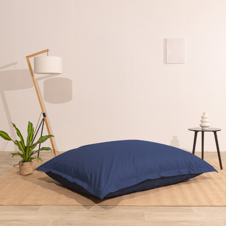 Pouf extérieur imperméable anti-uv déhoussable BANANAIR 140 x 180 cm bleu - 9