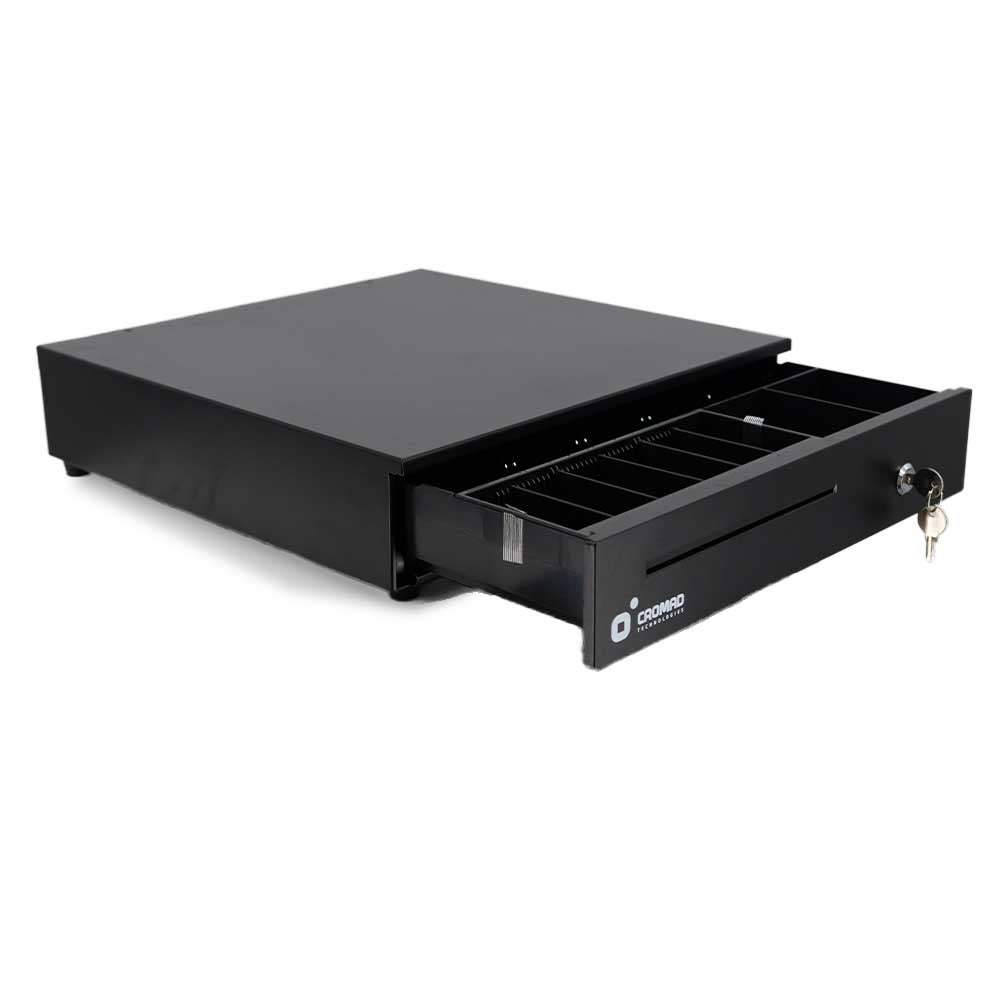 Tiroir caisse enregistreuse automatique et manuelle RJ11 Compatible POS 8 compartiments monnaie 5 billets - 2