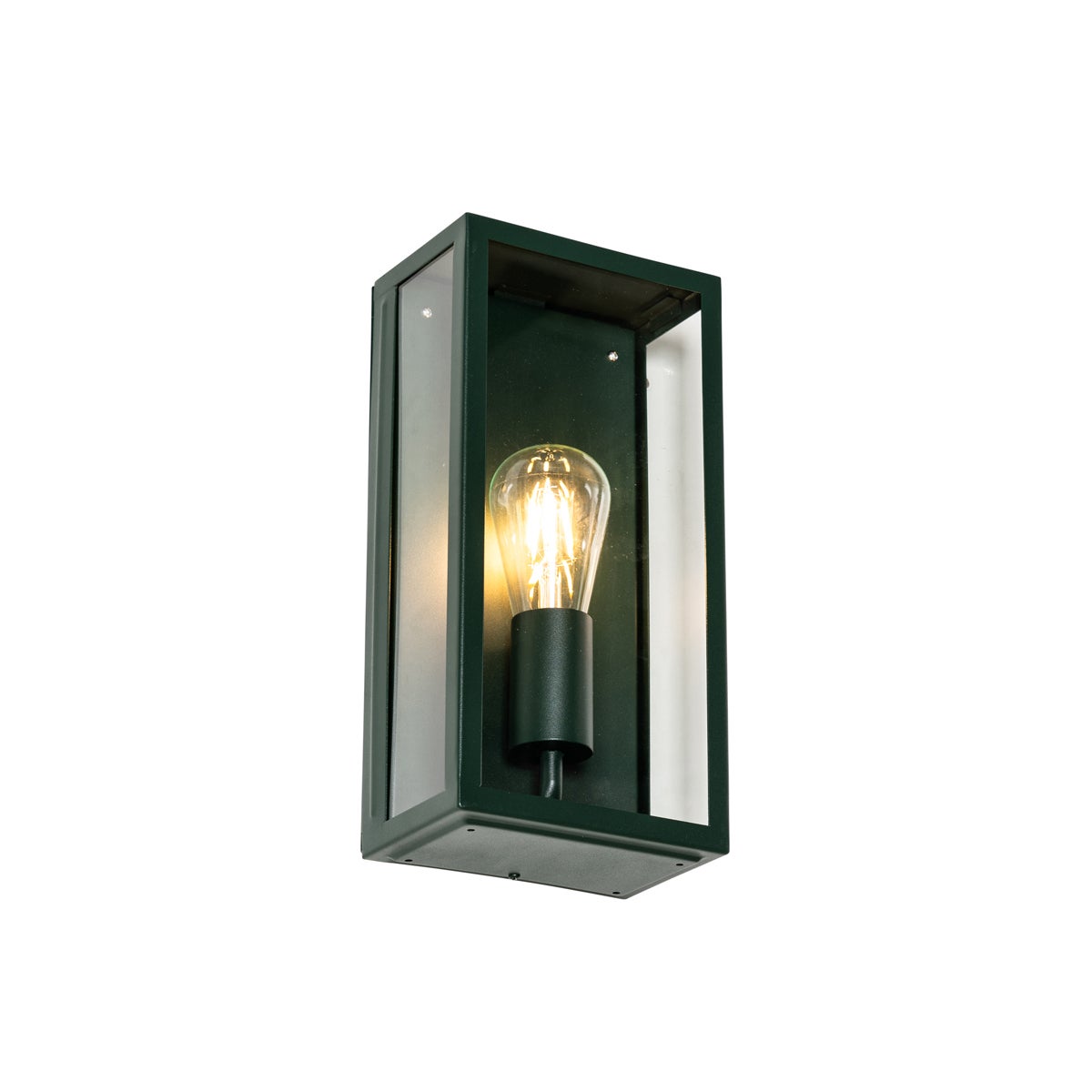 Qazqa industriel applique murale extérieure, lampe murale pour jardin - Rotterdam - vert, max. 60w, e27, 16cm, IP44, - 7