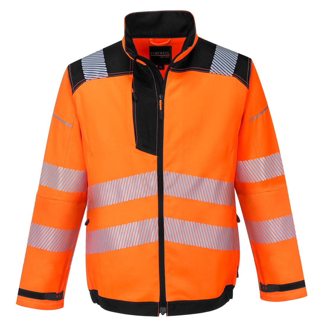 Portwest - Veste de travail design contemporain PW3 haute visibilité classe 3 - Jaune / Bleu Marine - XL - 5