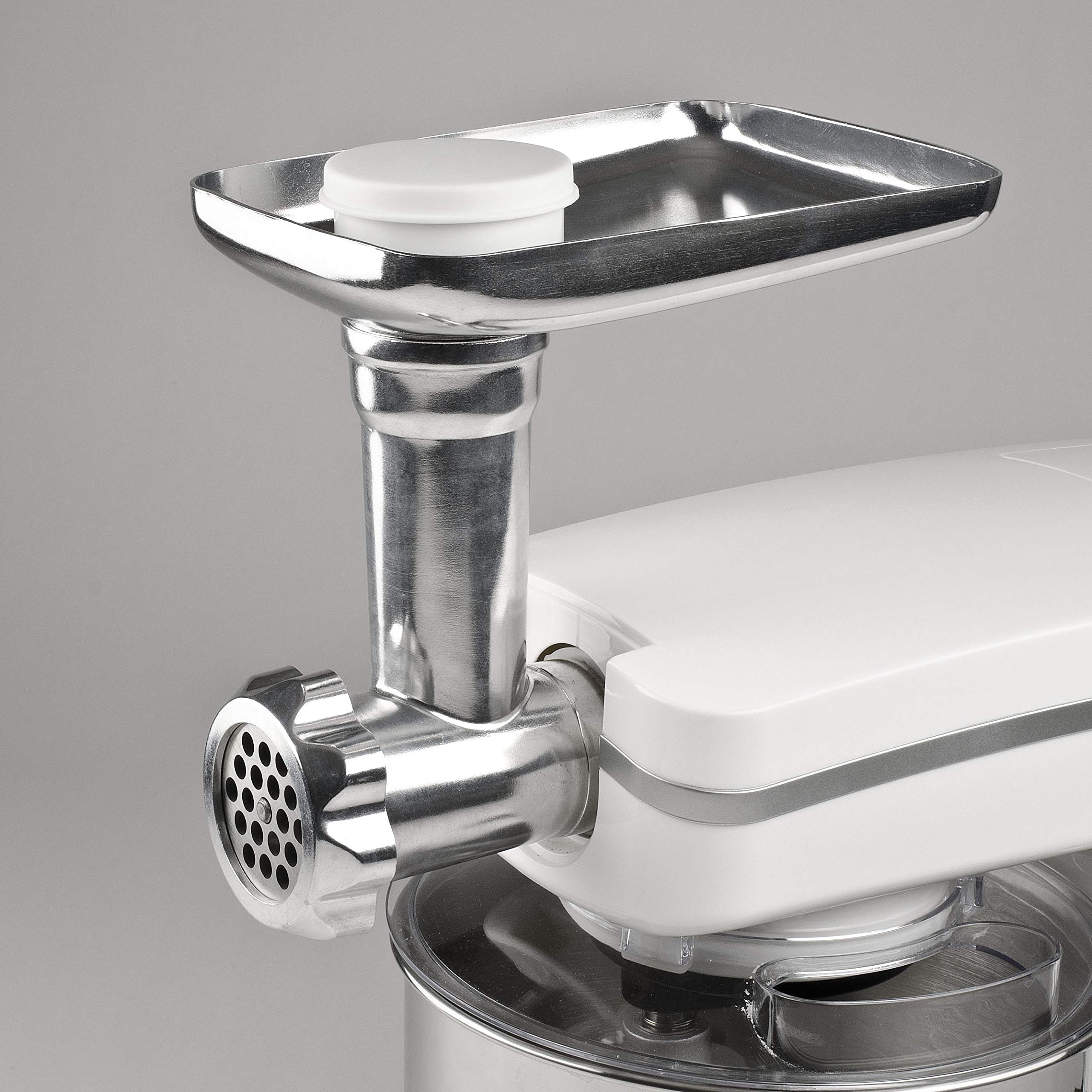 Accessorio Tritacarne KitchenAid Accessorio Tritacarne Per KitchenAid - Macinacarne Con Tubi Salsicce E Grattugia Pressa Hamburger Metallo - Foto 4