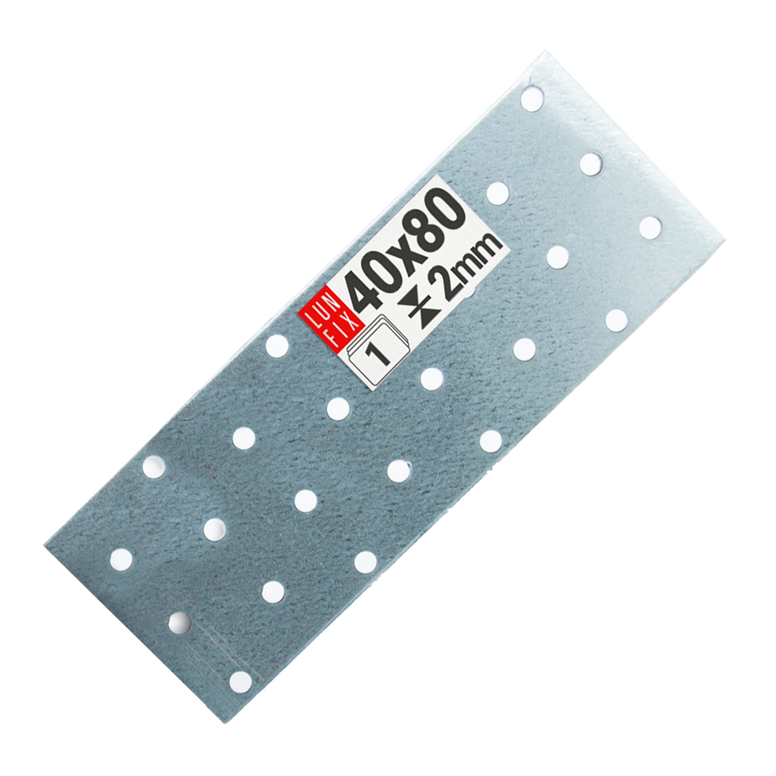 Płytka perforowana 40x80x2 mm 1szt.