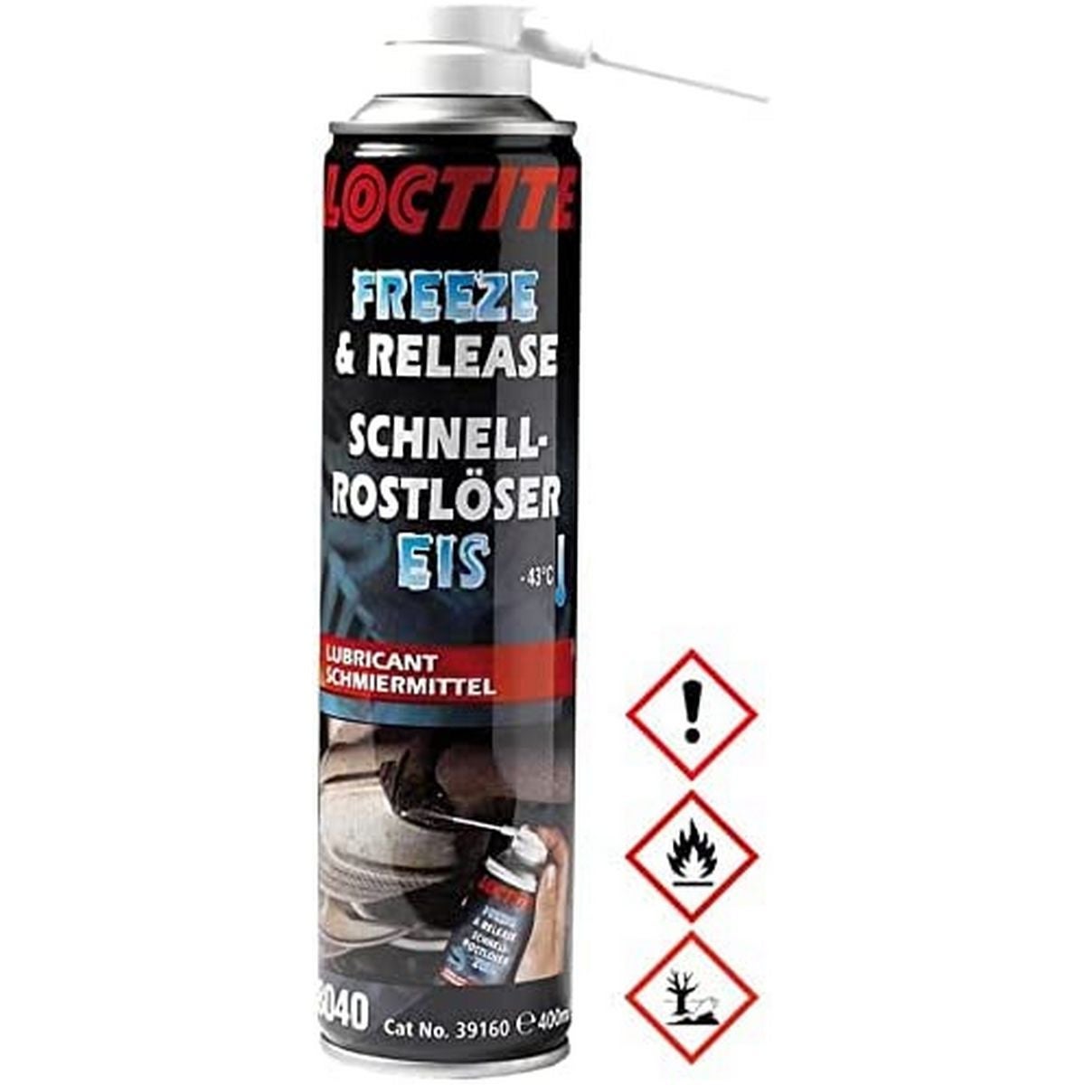 LOCTITE 8040 PROFESSIONNEL DEGRIPPANT A FROID CHOC THERMIQUE -43 DEGRIP' FROID - 2
