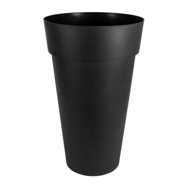 EDA Vase Toscane XXL - O 48 x H 80 cm - 90 L - Gris anthracite