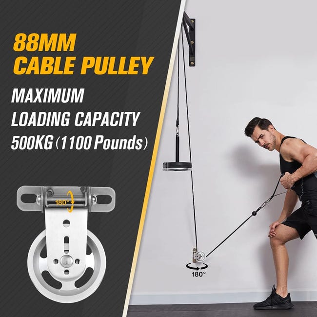 Cuque Câble de gymnastique pour triceps Bricolage Triceps Presse Poulie Cuque Câble de gymnastique pour triceps Bricolage Triceps Presse Poulie