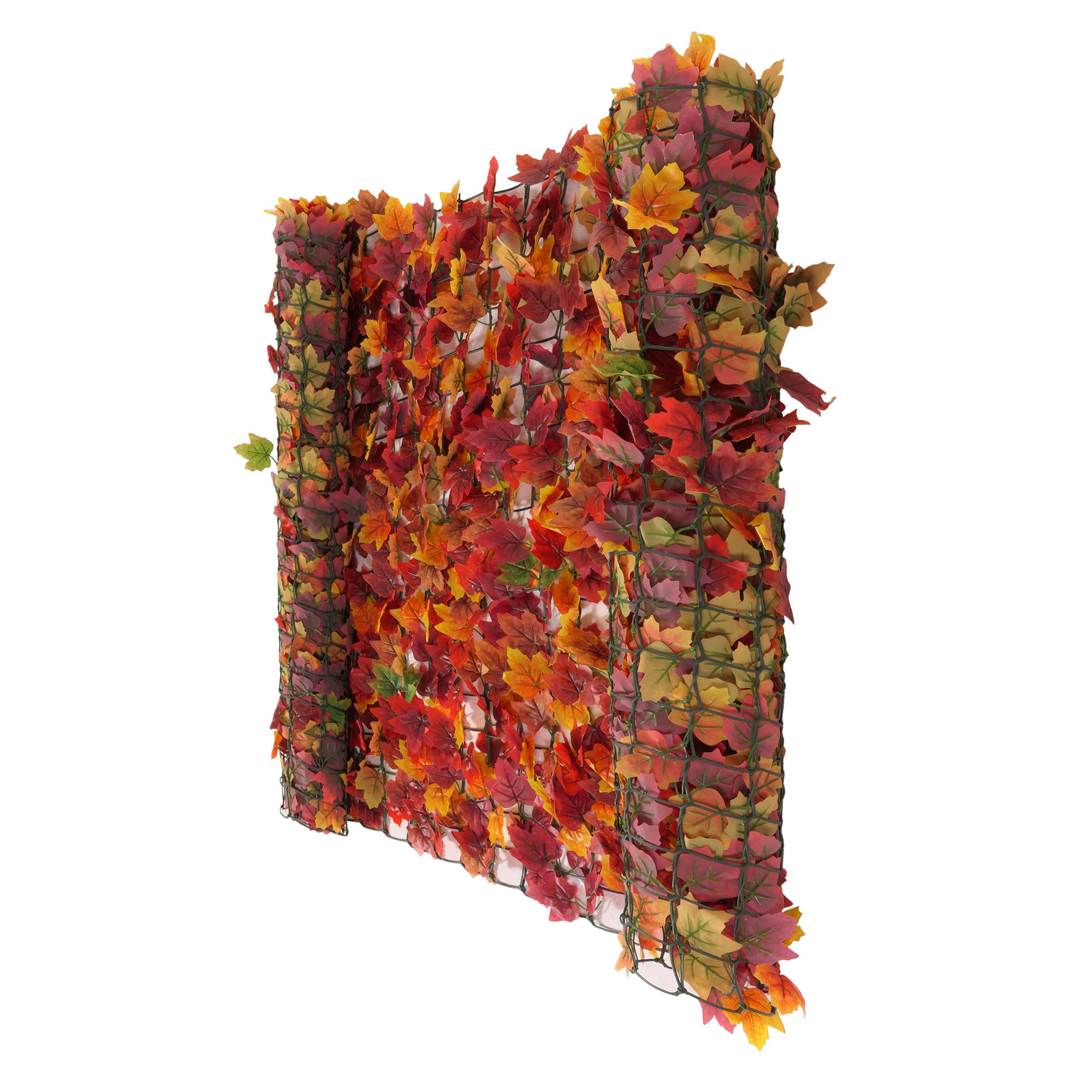 Parevue de balcon N77, parevue parevent 500x150cm érable rouge