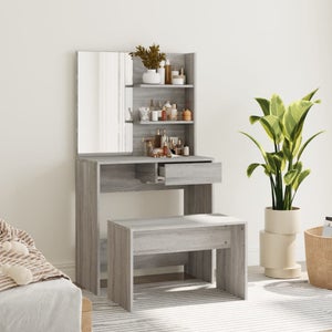 Ensemble De Coiffeuse Blanc 74,5x40x141 à Prix Ensemble De Coiffeuse Blanc 74,5x40x141 à Prix