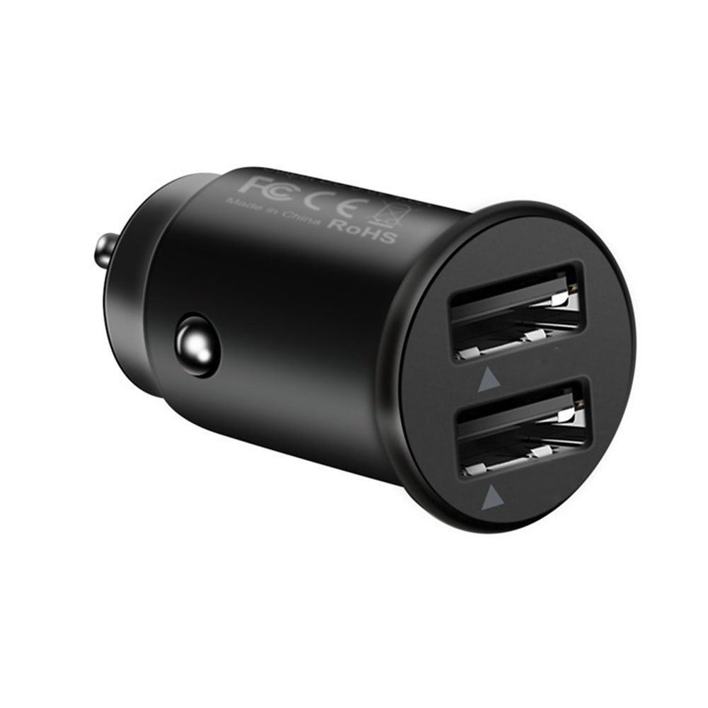 2-portowa mini ładowarka samochodowa USB do iPhone'a
