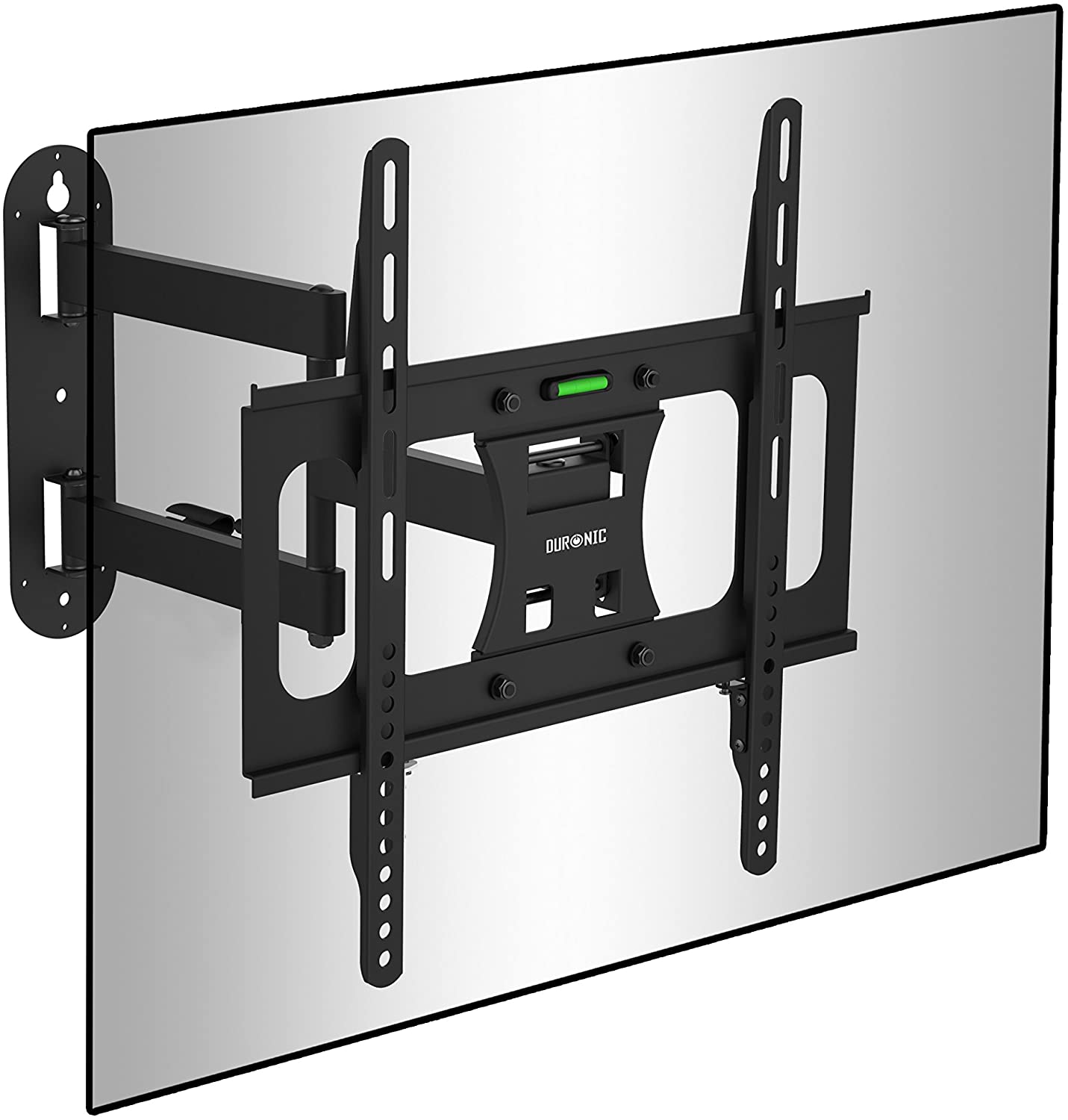 Duronic TVB1120 Supporto TV A Parete Regolabile – Per TV 13-30 Pollici, 18kg, VESA 75x75 E 100x100 Mm, Braccio Articolato