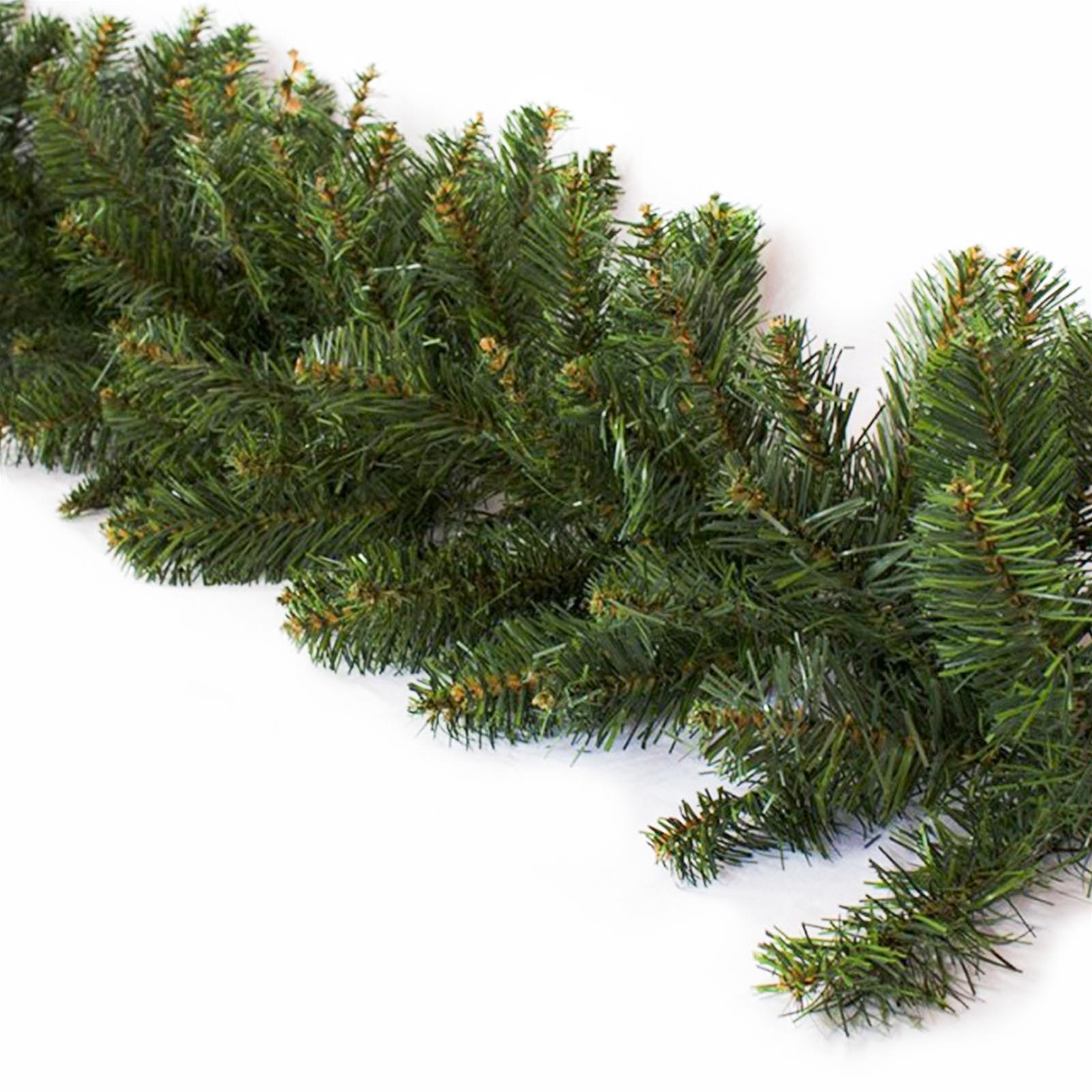 Guirlande De Noël Artificielle En Cèdre/pin - 2.7m Réaliste Et Toucher Doux - Décoration Pour Cheminée, Porte Ou Table