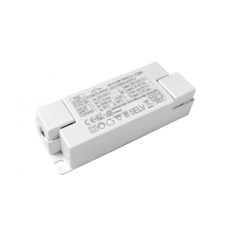 ELEKTRONISCHER HALOGEN-TRAFO 230/12V/35-105W Netzteil Lampe Dimmbar Rund 85x31mm 265704924904