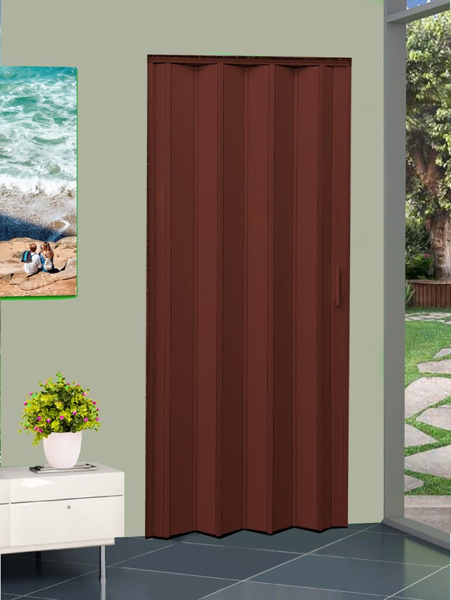 LANZI STIL Porta sanfonada Jolly (82 X 220 H – MOGNO) pronta para instalação - também ajustável no local