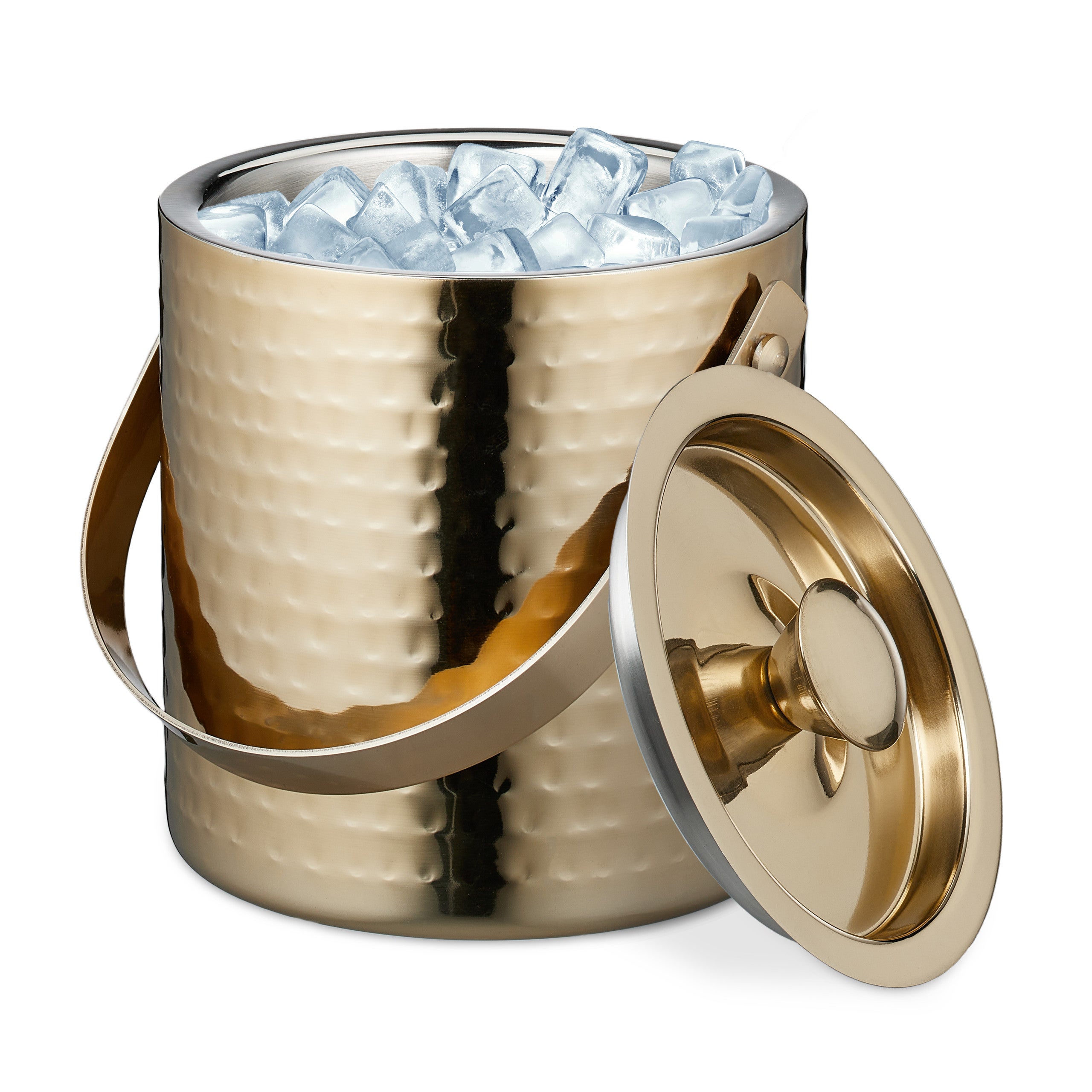 Seau À Glaçons Petit Modèle Gold - Bazar De Luxe