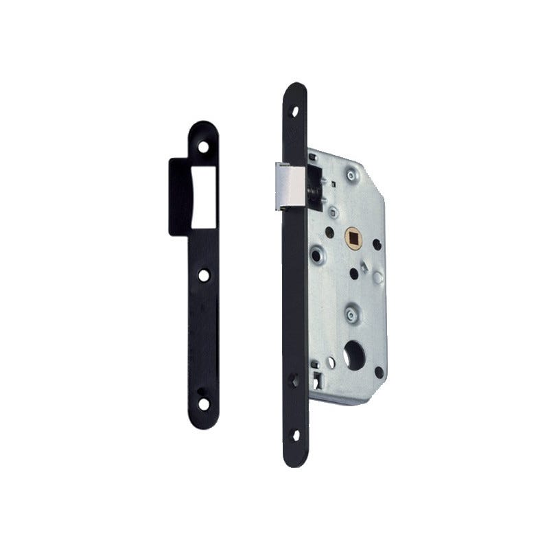 Serrure à encastrer monopoint axe 50 à rouleau clé i MULTIBAT bouts ronds - JPM Serrure à encastrer monopoint axe 50 à rouleau clé i MULTIBAT bouts ronds - JPM