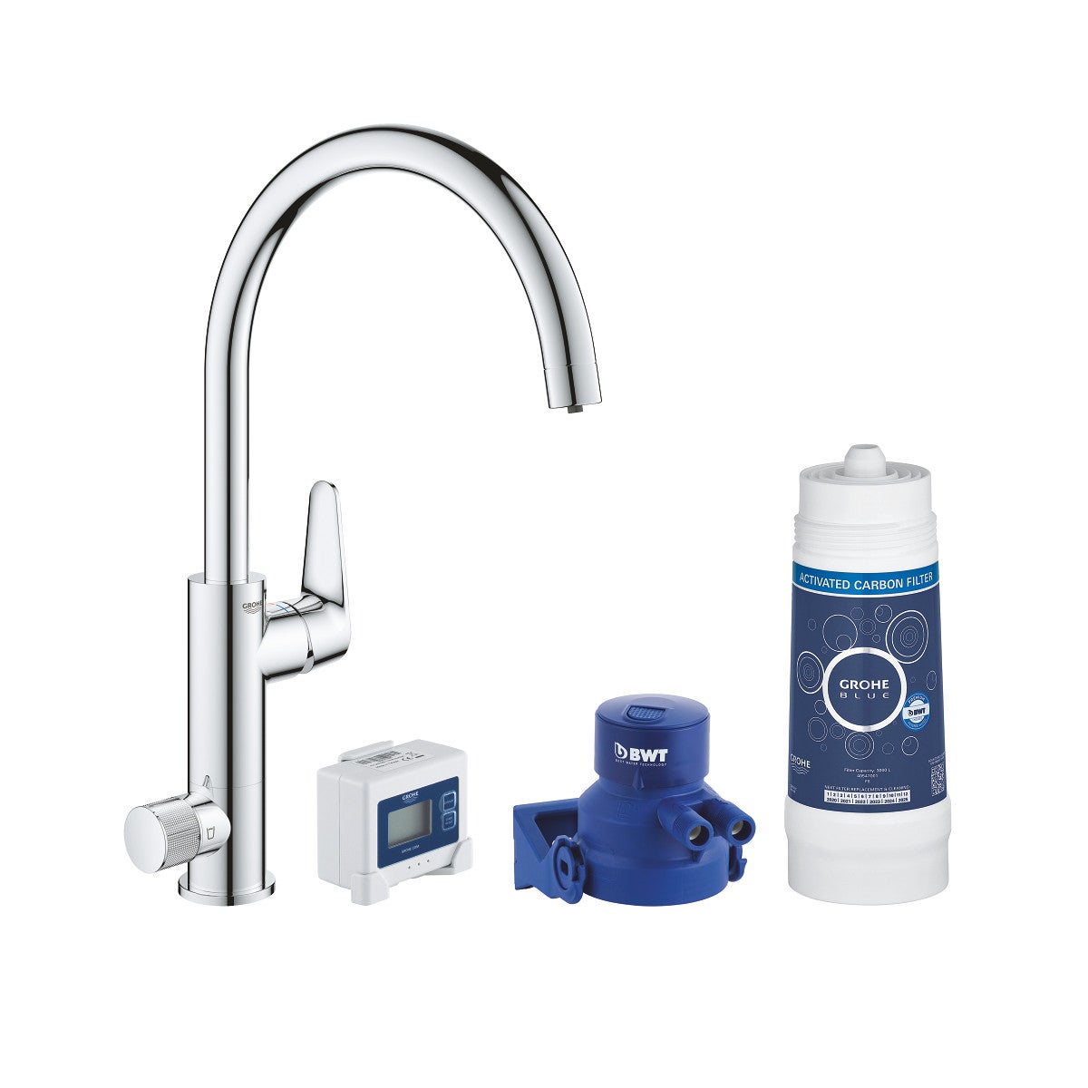 GROHE Blue Pure BauCurve Chrome | Leroy Merlin