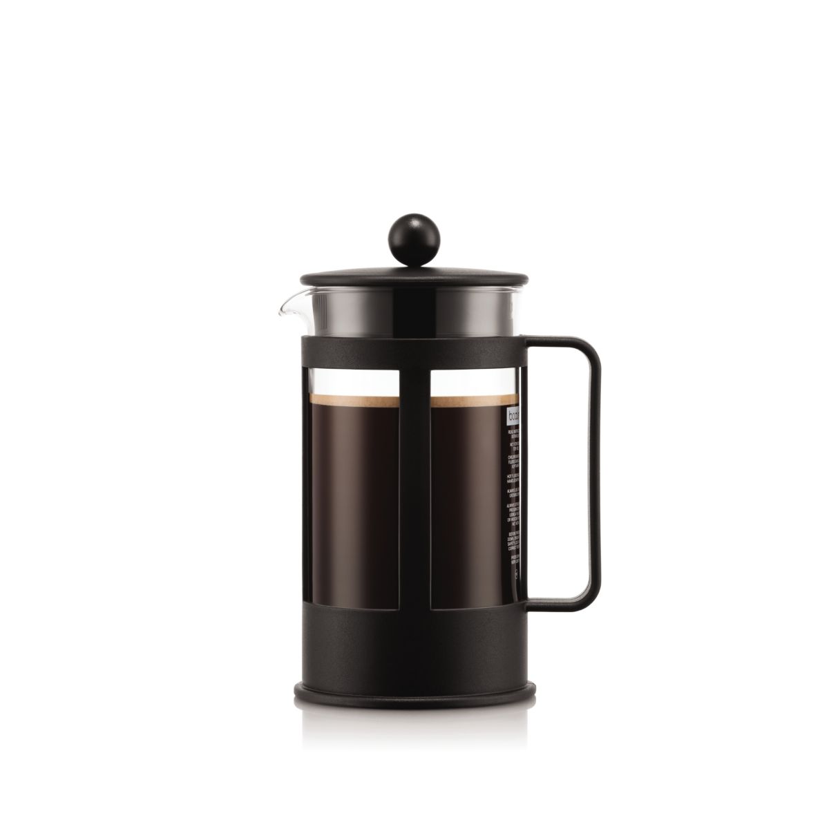 Cafetière à piston BODUM KENYA 8 tasses 1L - 2