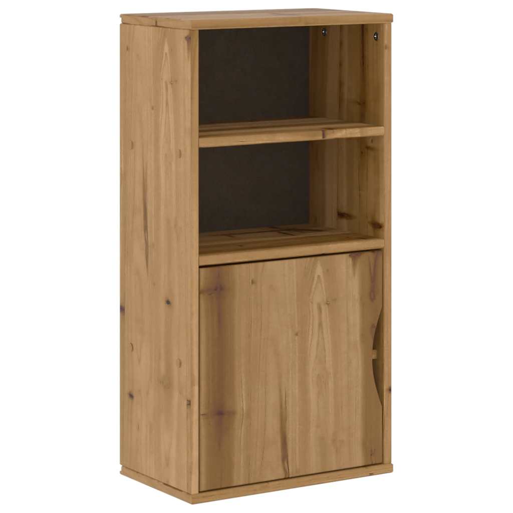 Comodino Laterale Design Oro – 44x47,8 Cm – MDF E Acciaio Con Finitura Antiruggine - 3
