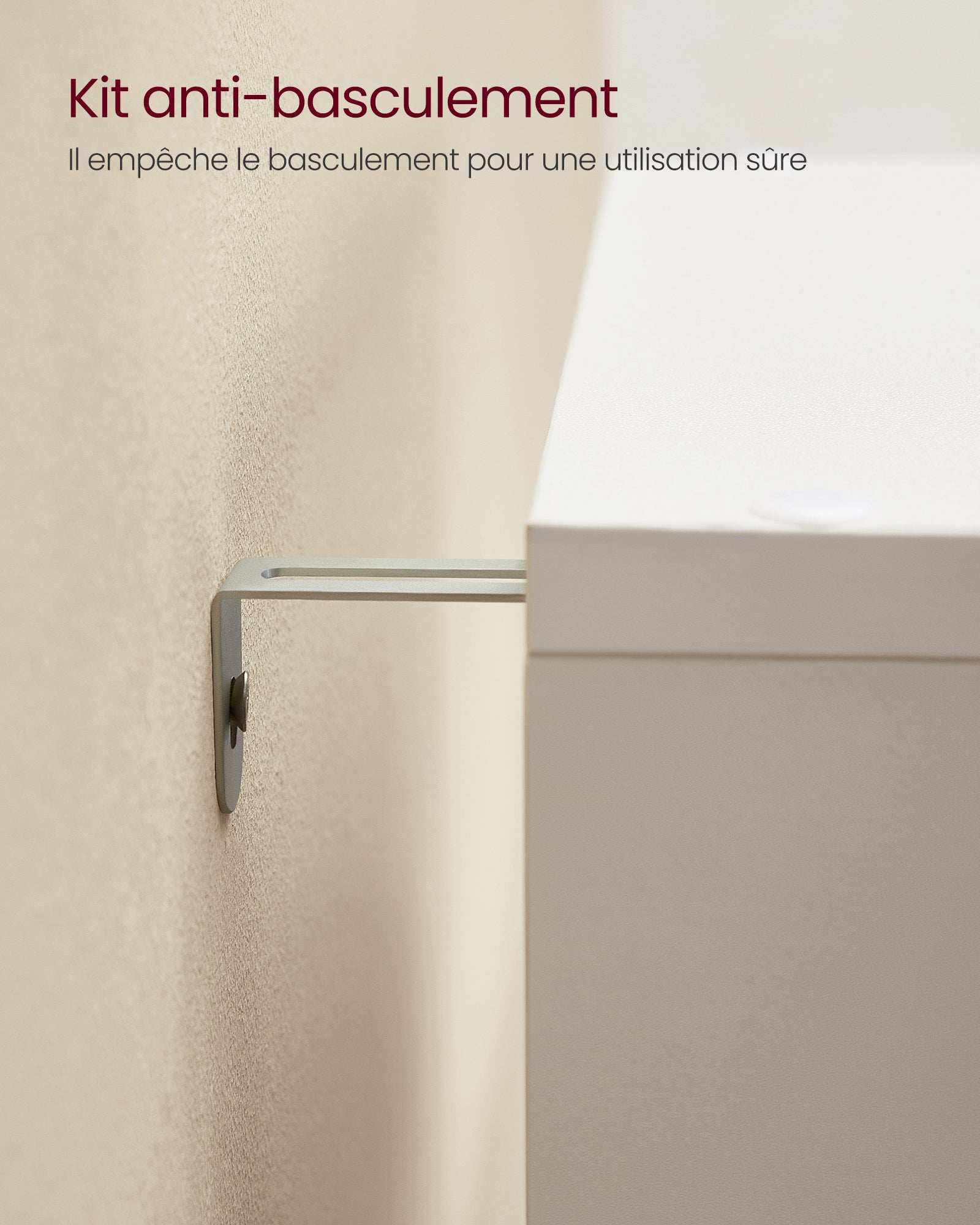 VASAGLE Bibliothèque à 10 Compartiments, Étagère avec Casiers Ouverts, Meuble de Rangement, 29 x 129,5 x 129,5 cm, Blanc - 8