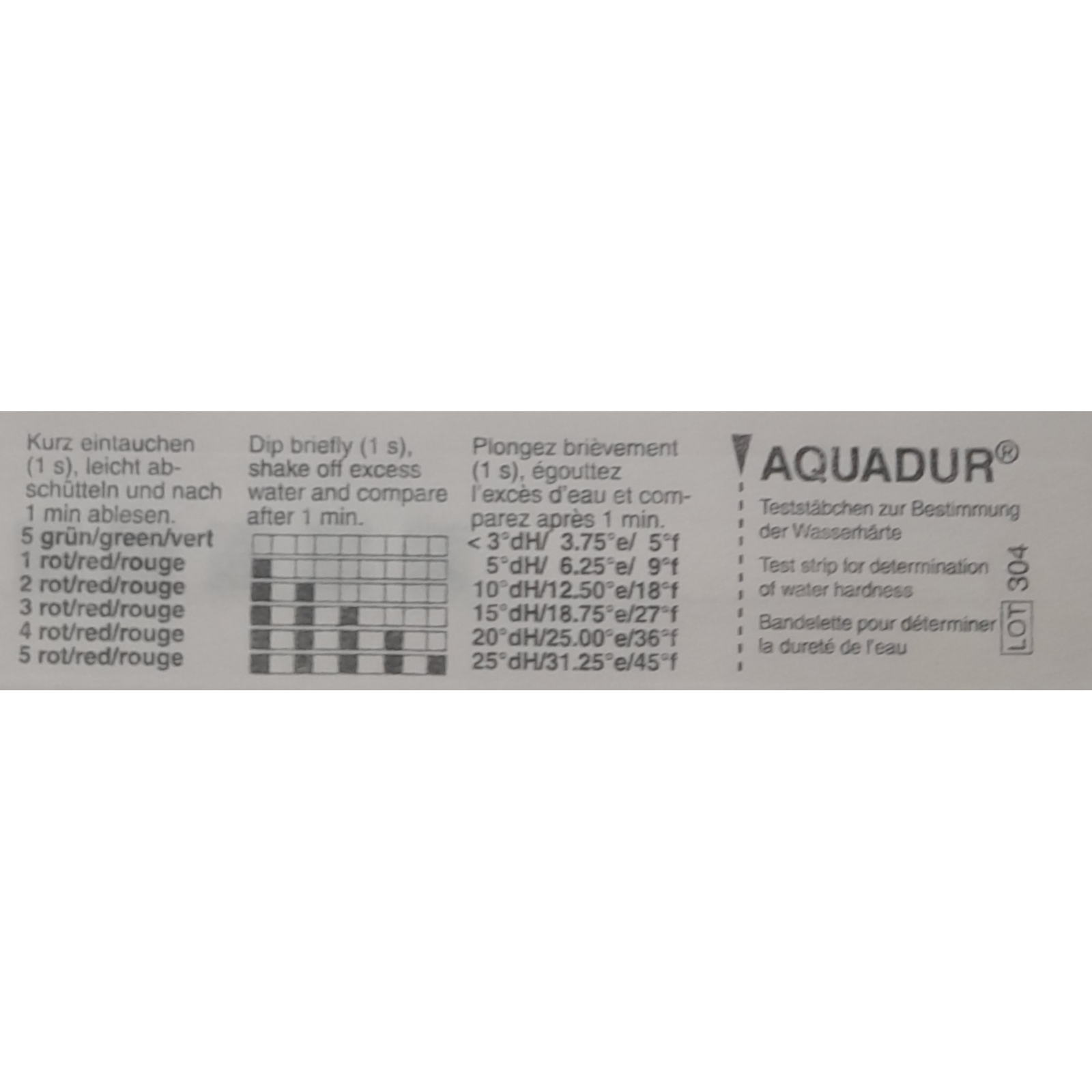 COMAP Test TH de dureté de l'eau en languettes - S900671 - 6
