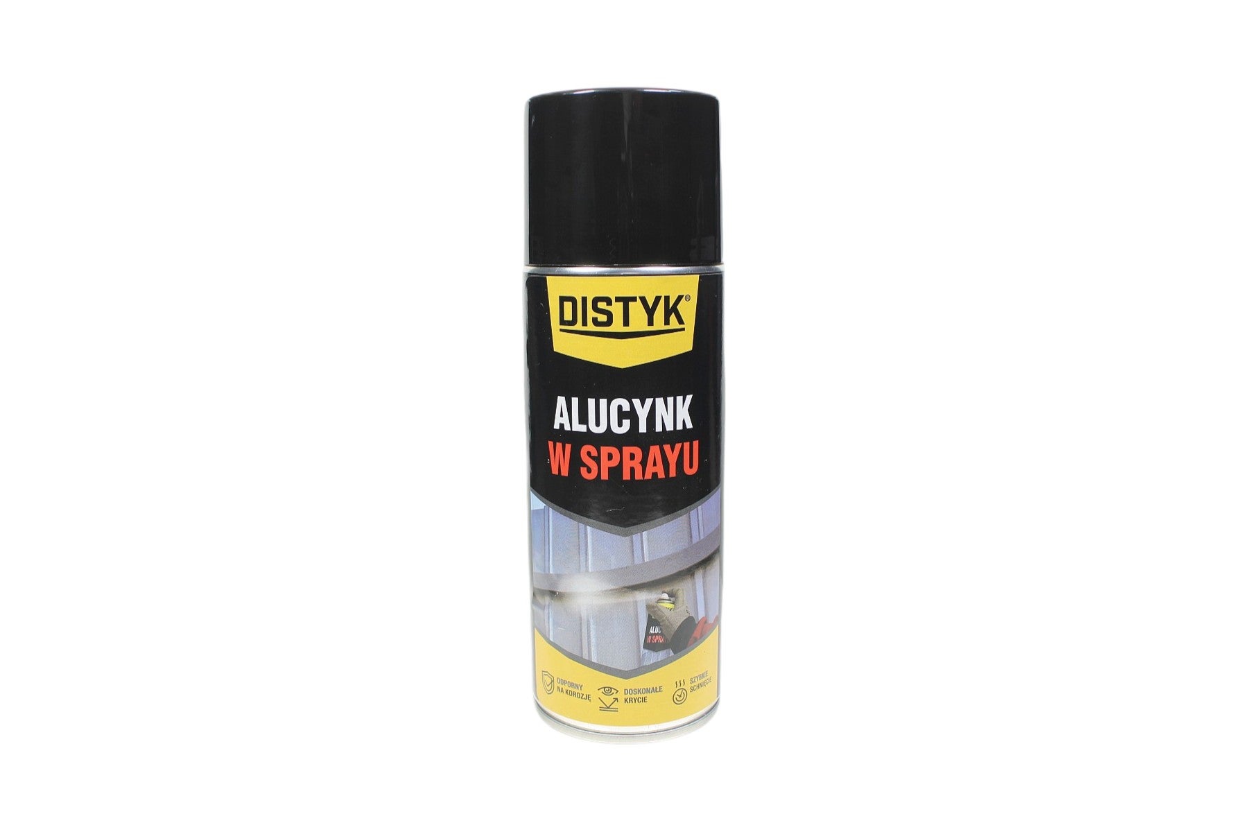 Alucynk w sprayu 400 ml – ochrona antykorozyjna i grunt do metalu - szybkoschnący