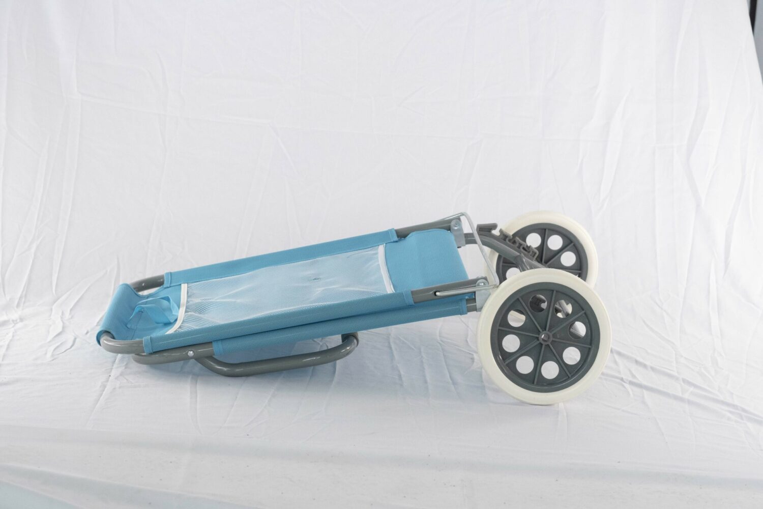 Sedia da spiaggia pieghevole - O'Beach - Con rotelle - Dimensioni: 124 x 64 x 82 cm - 4