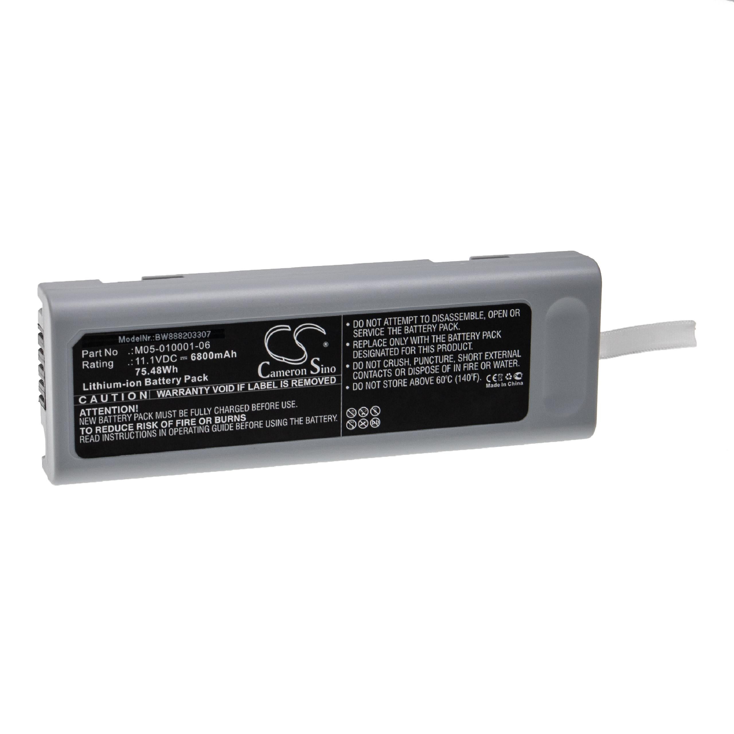 Lot De 3 Batteries Compatibles Olympus DS-9500, DS-2600, DS-9000 - 900mAh Li-ion - Remplace Li-90B/Li-92B - 3