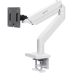 LINK LKBR28 Braccio da Tavolo con Base per Monitor o TV da 13 a 32 – Compatibile VESA 75x75 / 100x100 mm – Inclinabile– Rotazione 360° – Estensione Fino a 88 mm