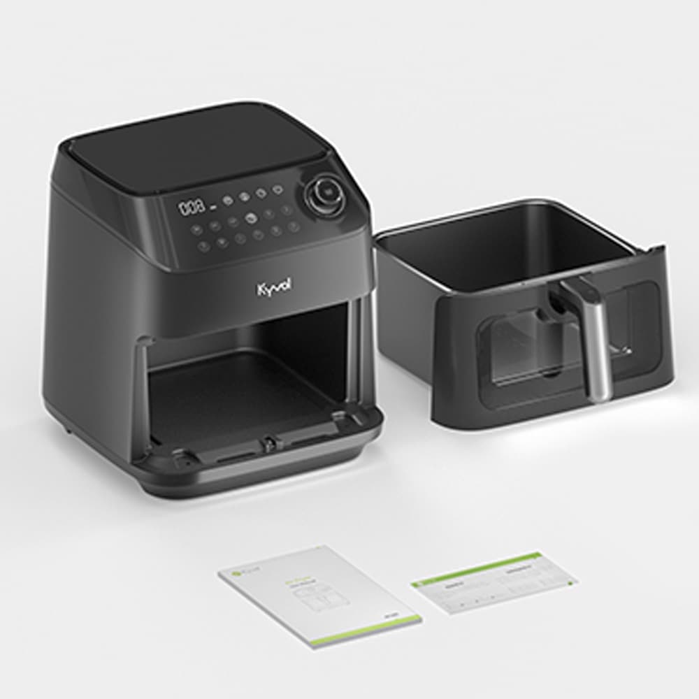 Airfryer. Freidora De Aire Caliente Sin Aceite Kyvol AF600 WIFI. 5,68 L. 12 Programas. App móvil - 8