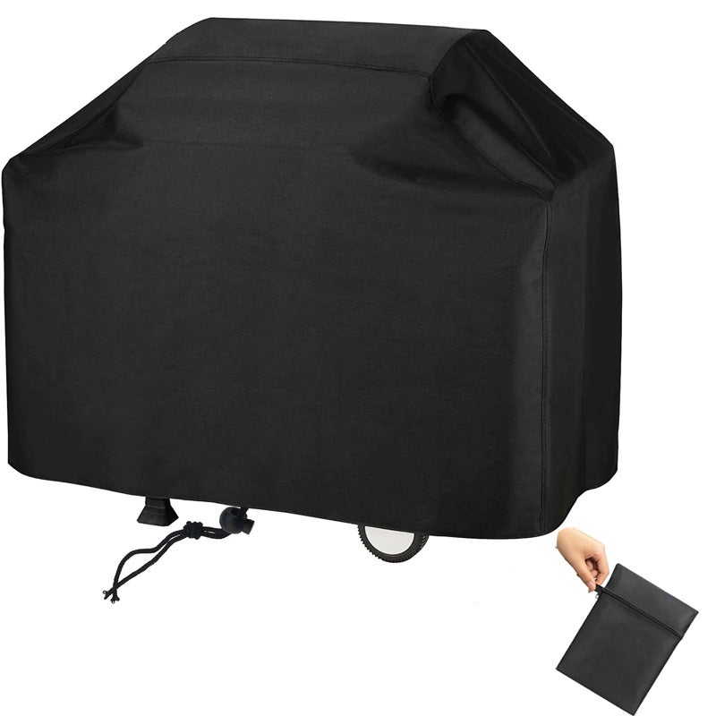 Pokrowiec na grilla, wiatroodporny, odporny na promieniowanie UV, wodoodporny, odporny na wilgoć i kurz, 150 x 100 x 125 cm
