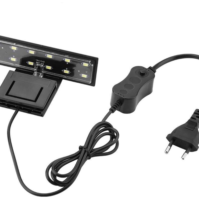 Oświetlenie do akwariów lampa LED Nano akwarium wodoodporna lampa akwariowa z klipsem smukła lampa LED akwarium oświetlenie roślin oświetlenie uprawy