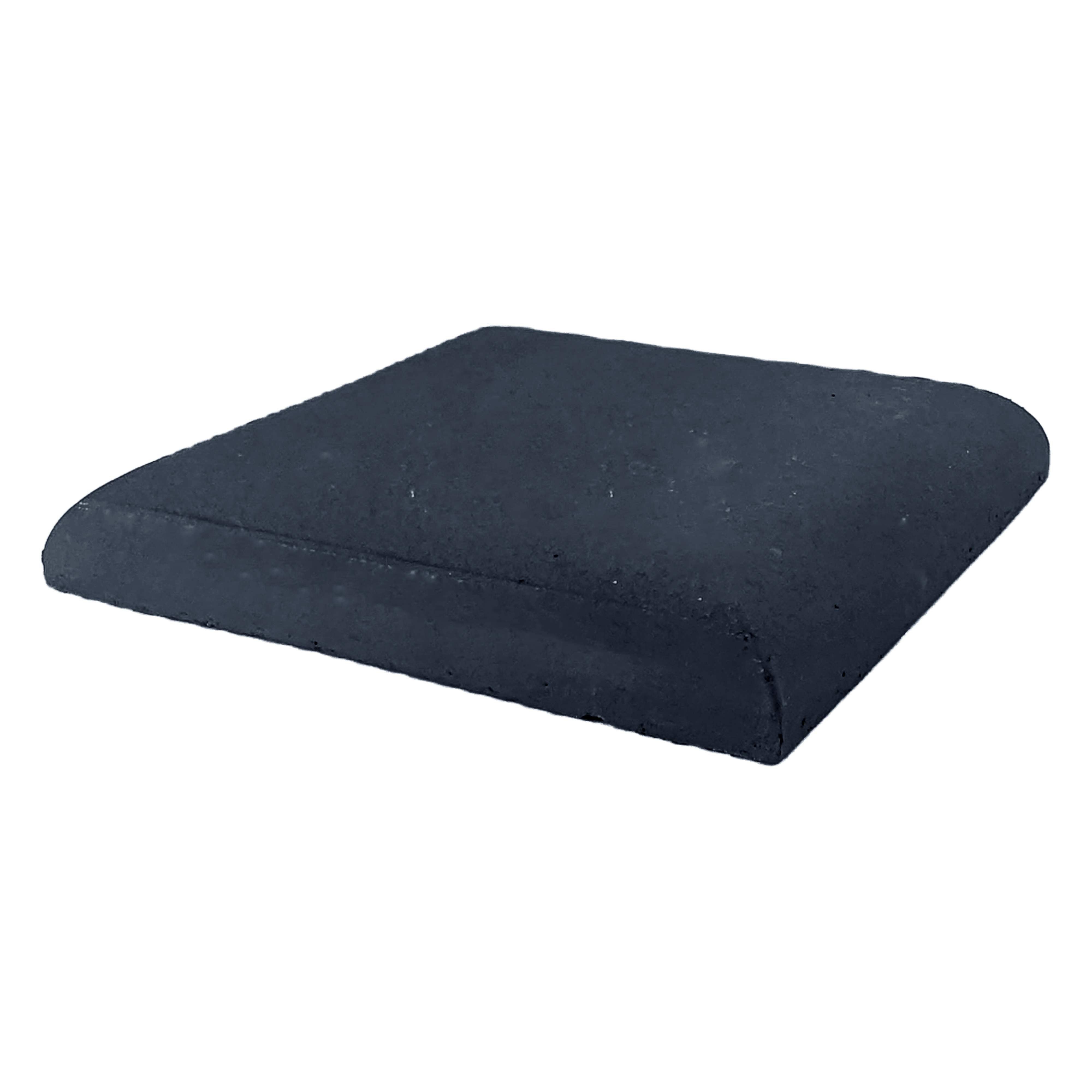 Chapeau Pilier 30x30 Plat Bord Arrondis - Gris Anthracite Foncé - 3