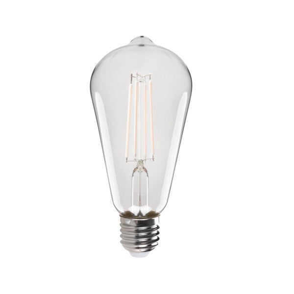 Zarówka dekoracyjna LED FILAMENT E27 7W kulka przezroczysta Ciepła biel 2700K 806lm Kanlux