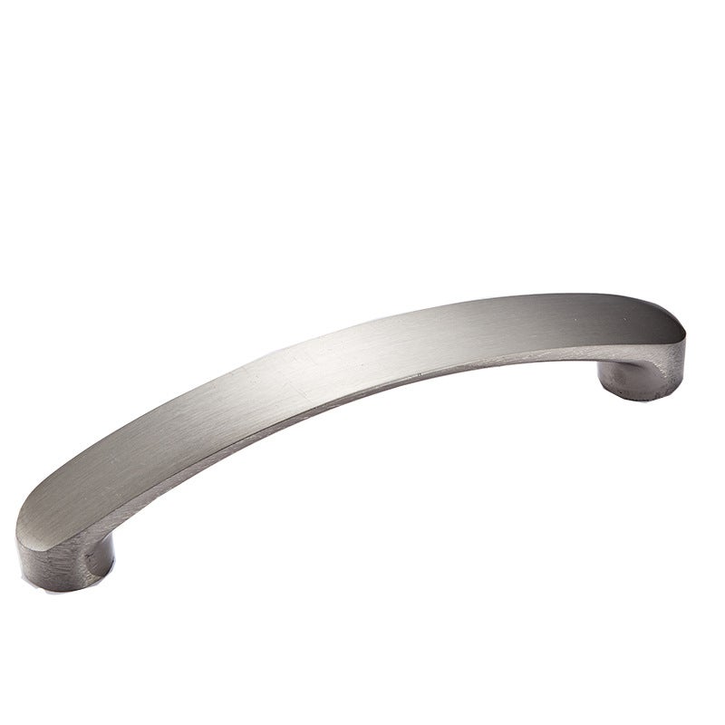 Zestaw 8 aluminiowych uchwytów do drzwi szafek kuchennychAluminiowy składany srebrny uchwyt do szuflady kuchennej (rozstaw otworów: 96 mm)