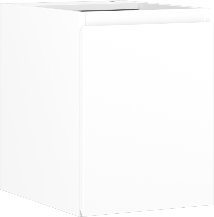 Mexen Orio szafka łazienkowa podumywalkowa 35 cm, 1 drzwi, biała mat - 91A11-03547-1-BF01