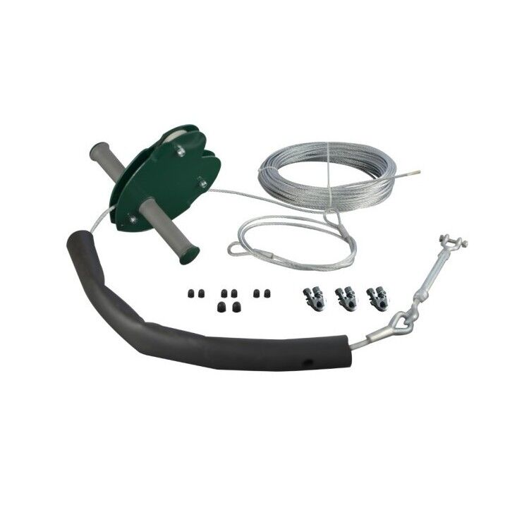 Tyrolienne de jardin avec siège MASGAMES - 4