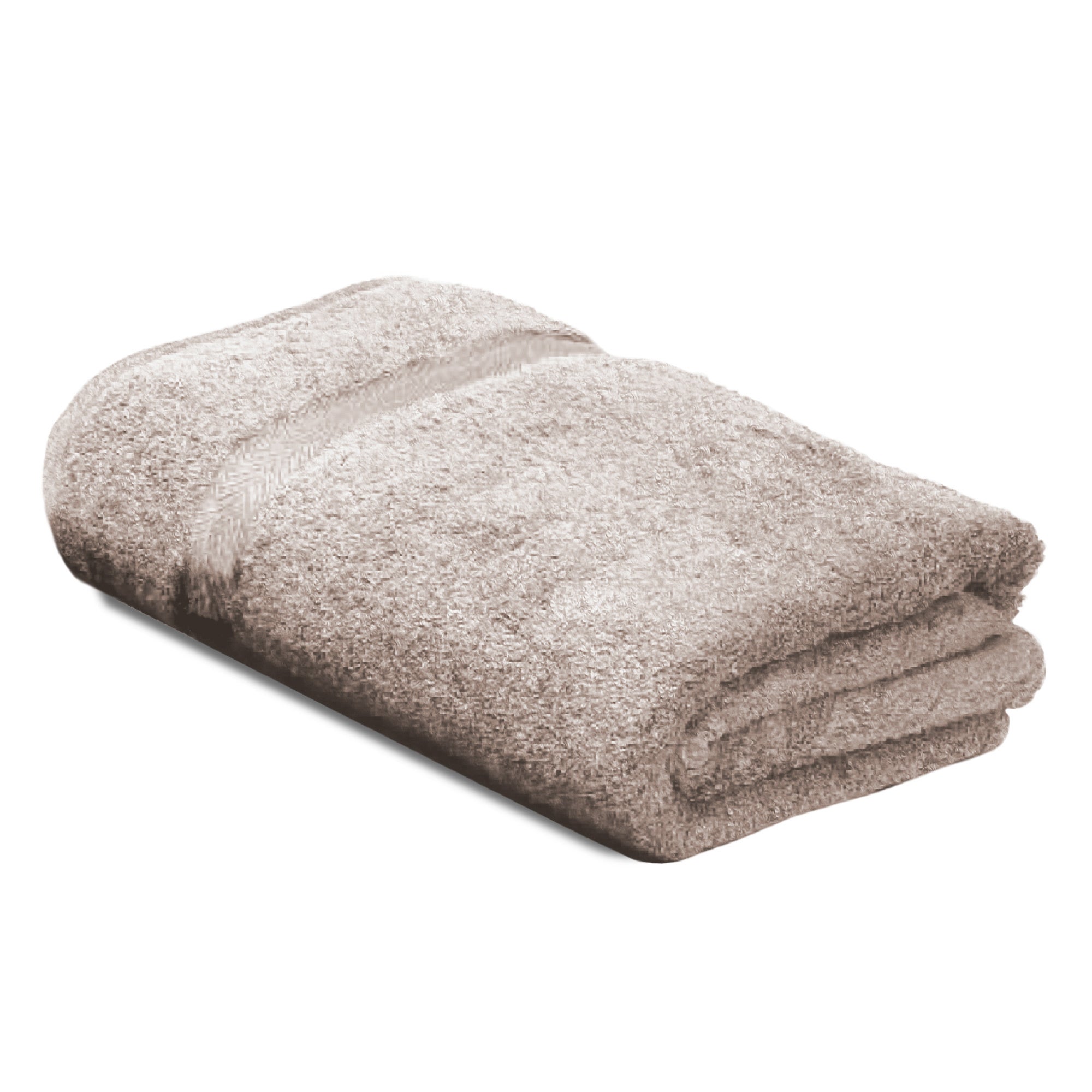 Drap De Bain 100x150 Cm - Coton 650 G/m² Gris Craie Linnea - 3