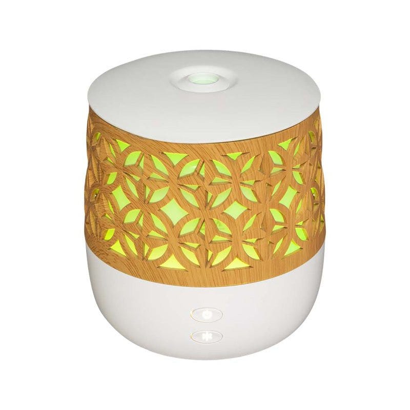 Parfum De Voiture Aux Huiles Essentielles 100% Naturelles - Désodorisant Bois De Santal, Longue Durée, Pendentif Design